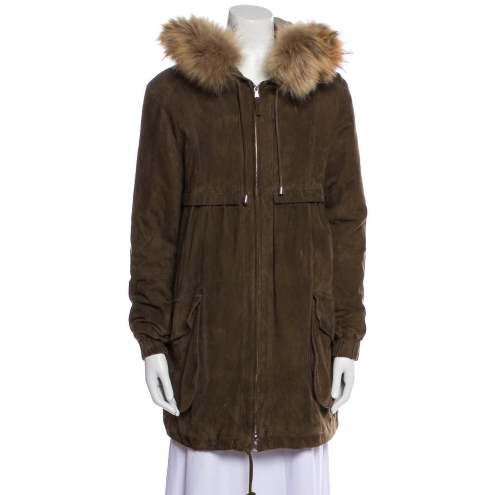 Eleventy suede jacket size 42